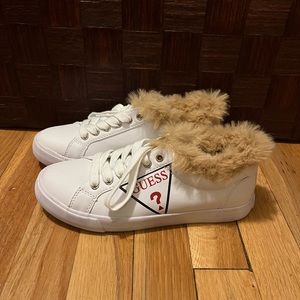 ❤️‍🔥Guess Faux Fur Sneakers❤️‍🔥